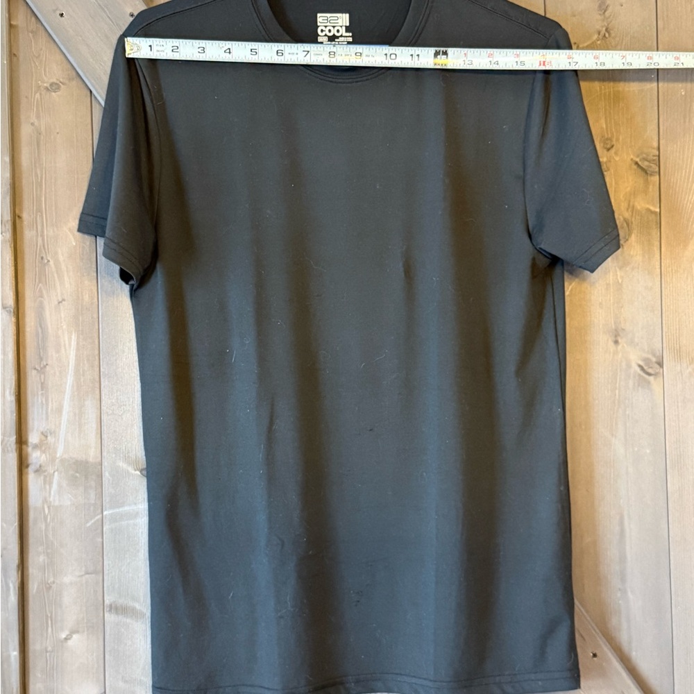 32 Degrees Men's Black Short Sleeve Tee